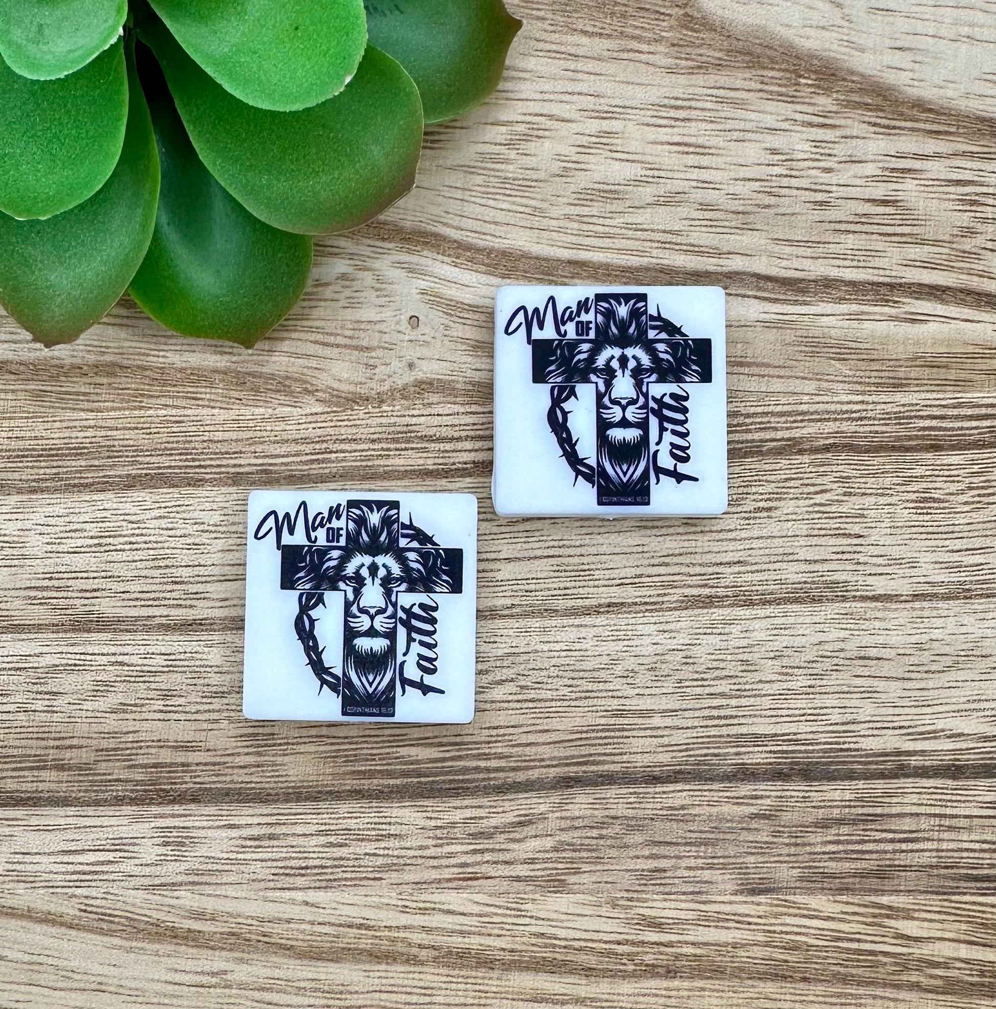 Man of Faith Lion | SVB creation | Soft PVC Focal Beads