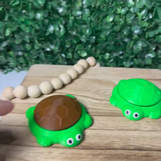 Turtle Sandbox Retro Clicker | Keyboard Fidget | Click Fidget | 3D Printed Clicker